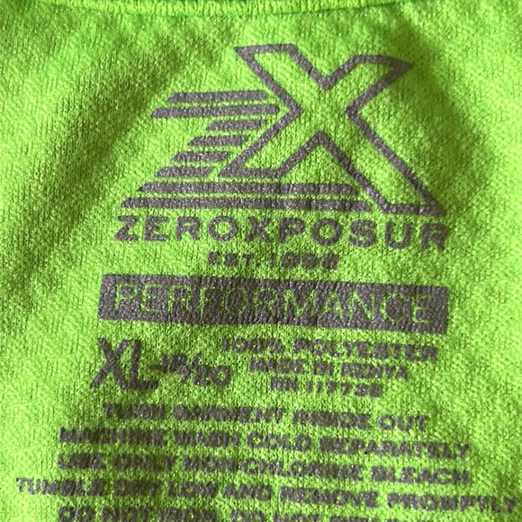 Boys XL(18/20) Zeroxposur Performance Shirt - Picture 5 of 9